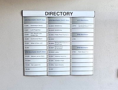 Wayfinding Signs Photo